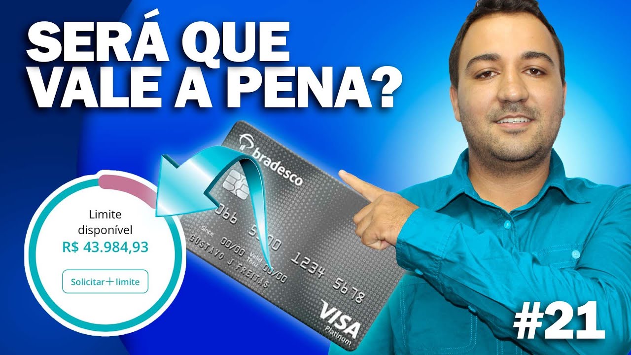 💳 CARTÃO BRADESCO VISA PLATINUM CARD: LIMITE alto? vale A PENA? TUDO SOBRE ELE - ATUALIZADO! #21