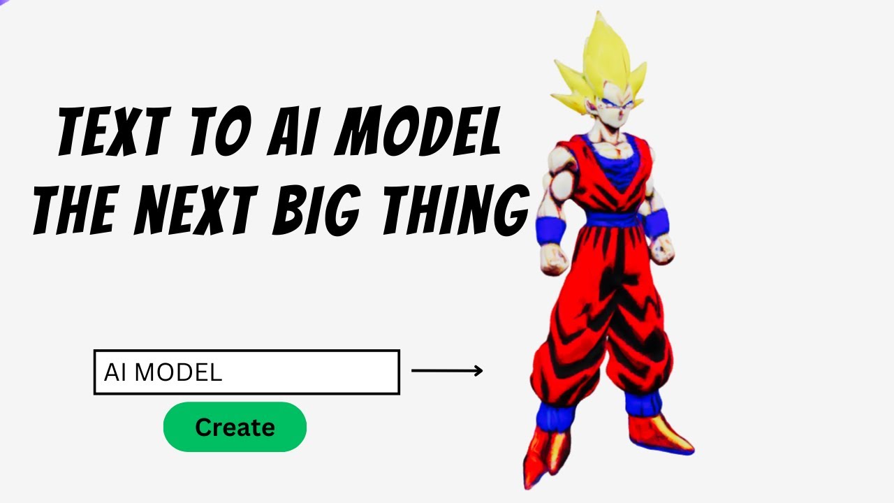 Text to 3D model with AI is going to be the next big thing
