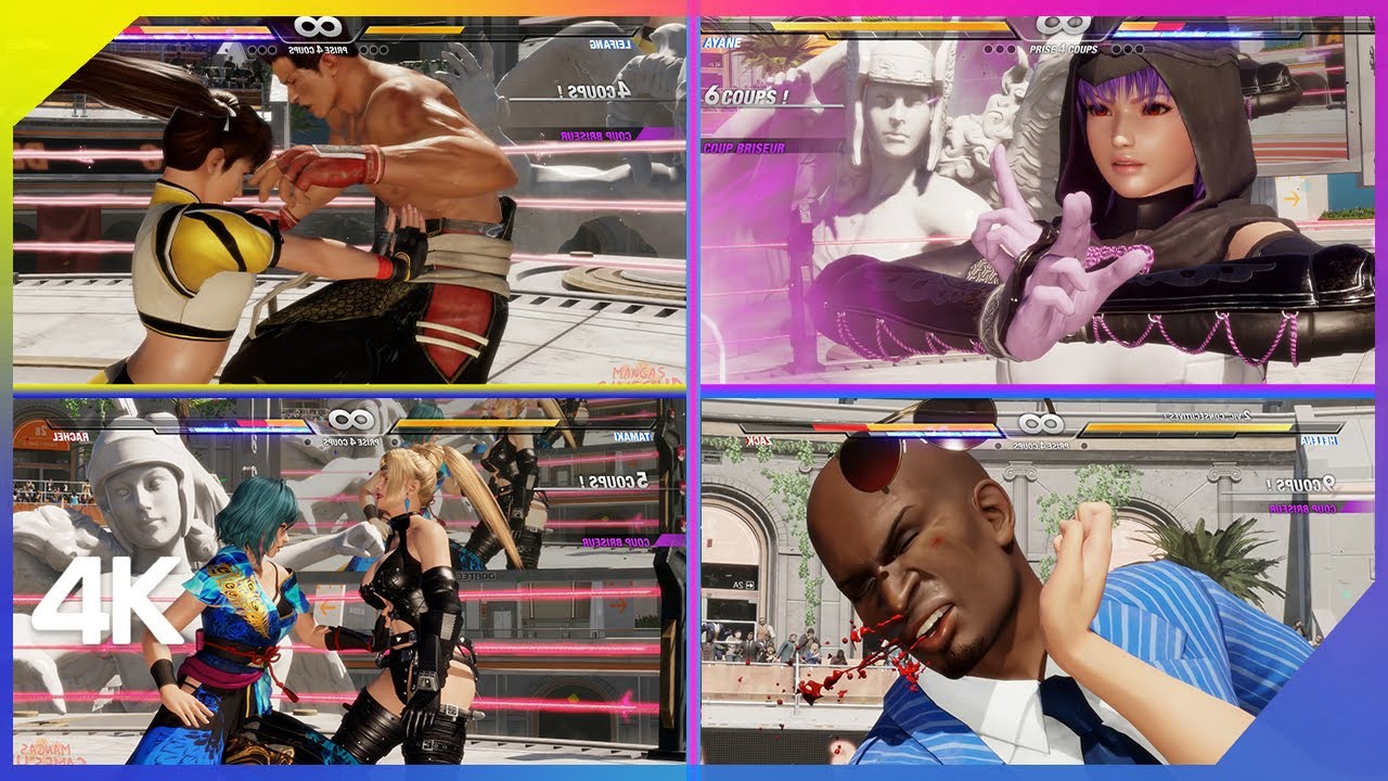 Dead or Alive 6 - All Level 3 Ultimate Attacks / Break Blow [All DLC INCLUDED)] (4K)