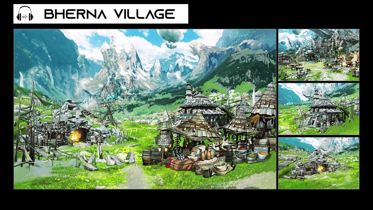MHGen & MHGU - Bherna Village Theme Extended