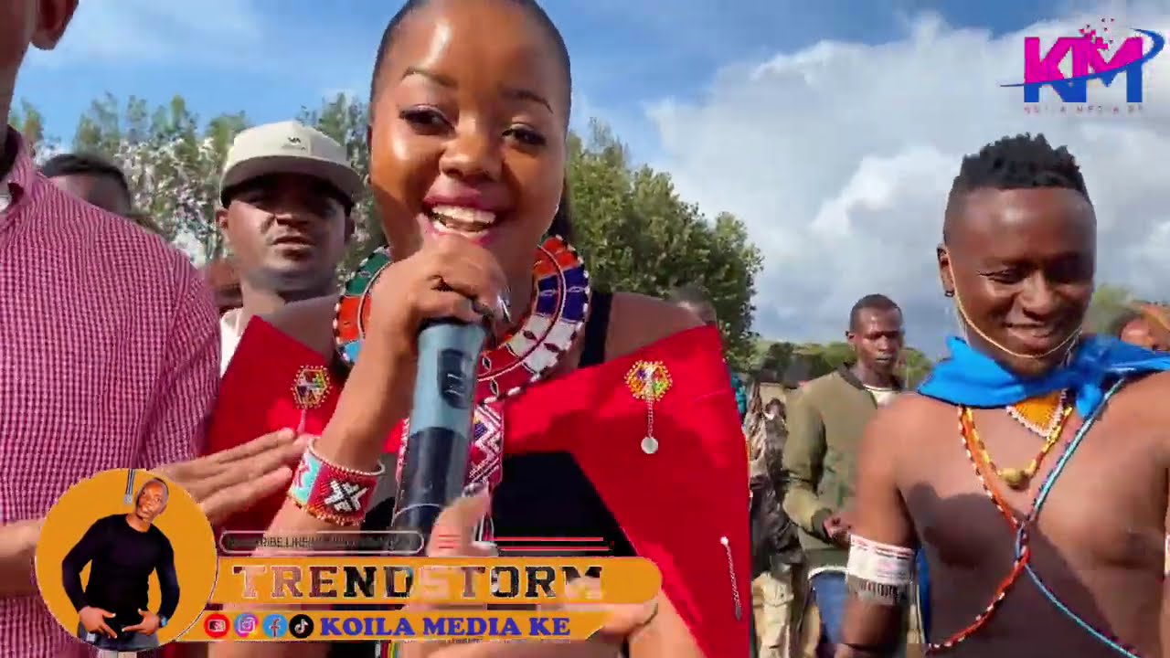 IF LOVE WAS PERSON DJ QUEEN’s GRAND ENTRANCE WITH A HEROIC RECEPTION IN SAMBURU