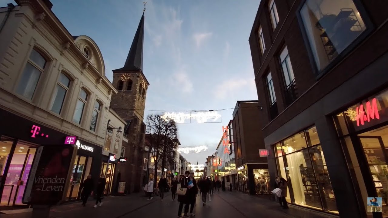 Breda (Netherlands) Walk in the Shopping Area [4K 60fps] (City Center) - NOVEMBER 2020