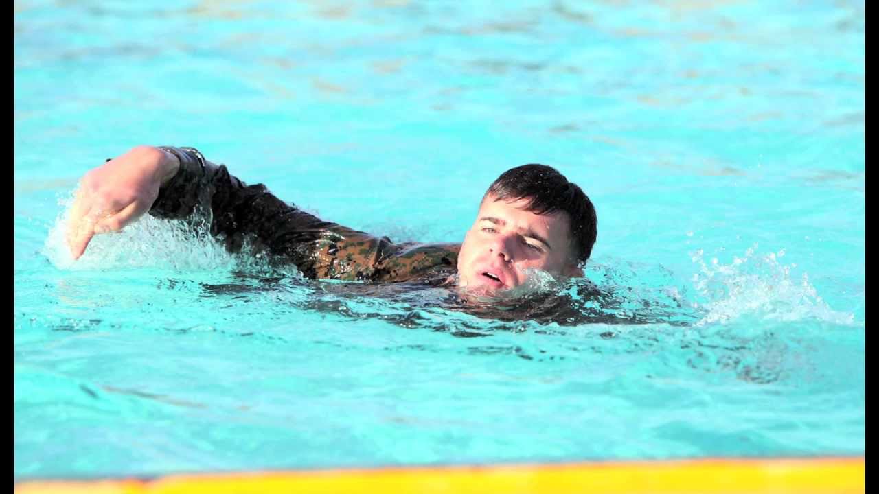 U.S. Marines new swim qualification - Cpl. Brandon Wost