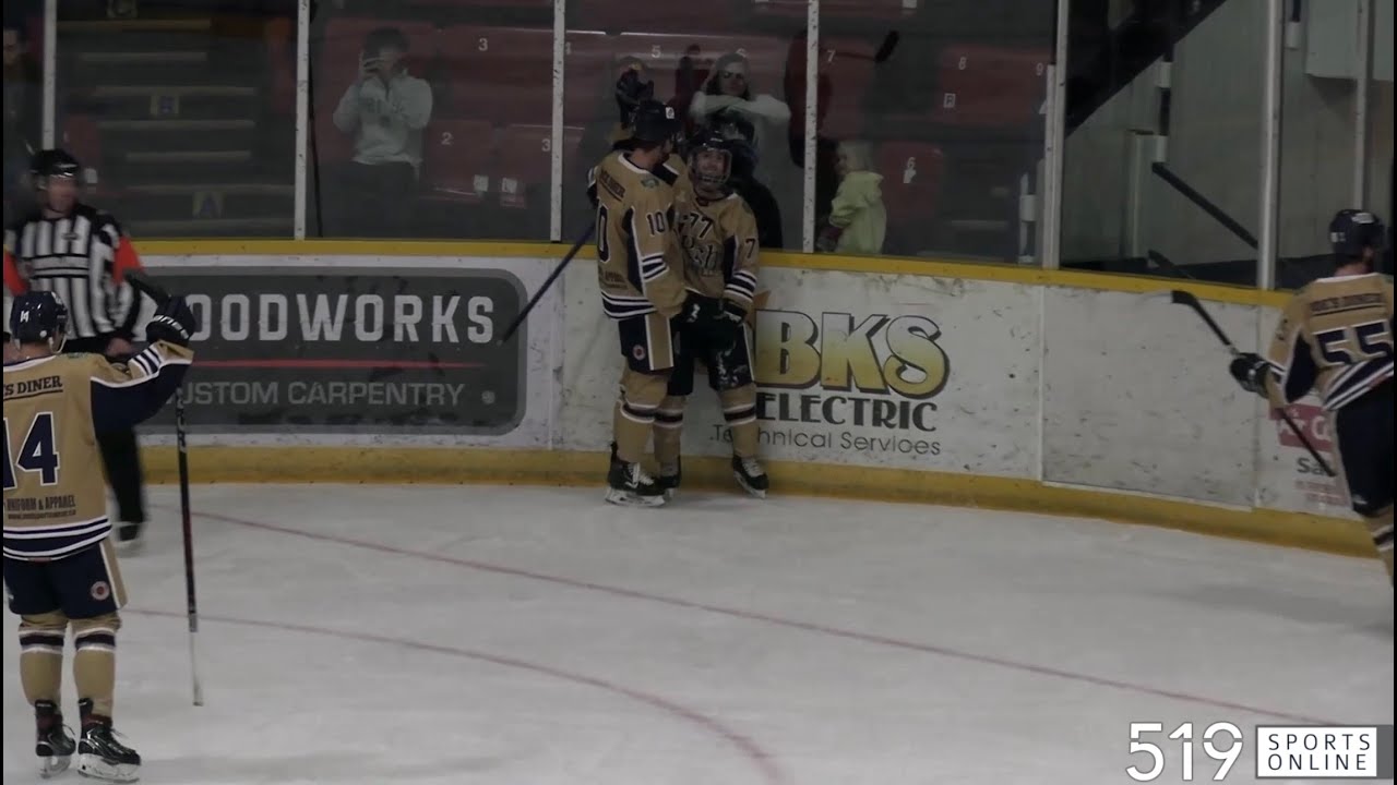 OSHL Hockey - Elora Rocks vs Stratford Fighting Irish