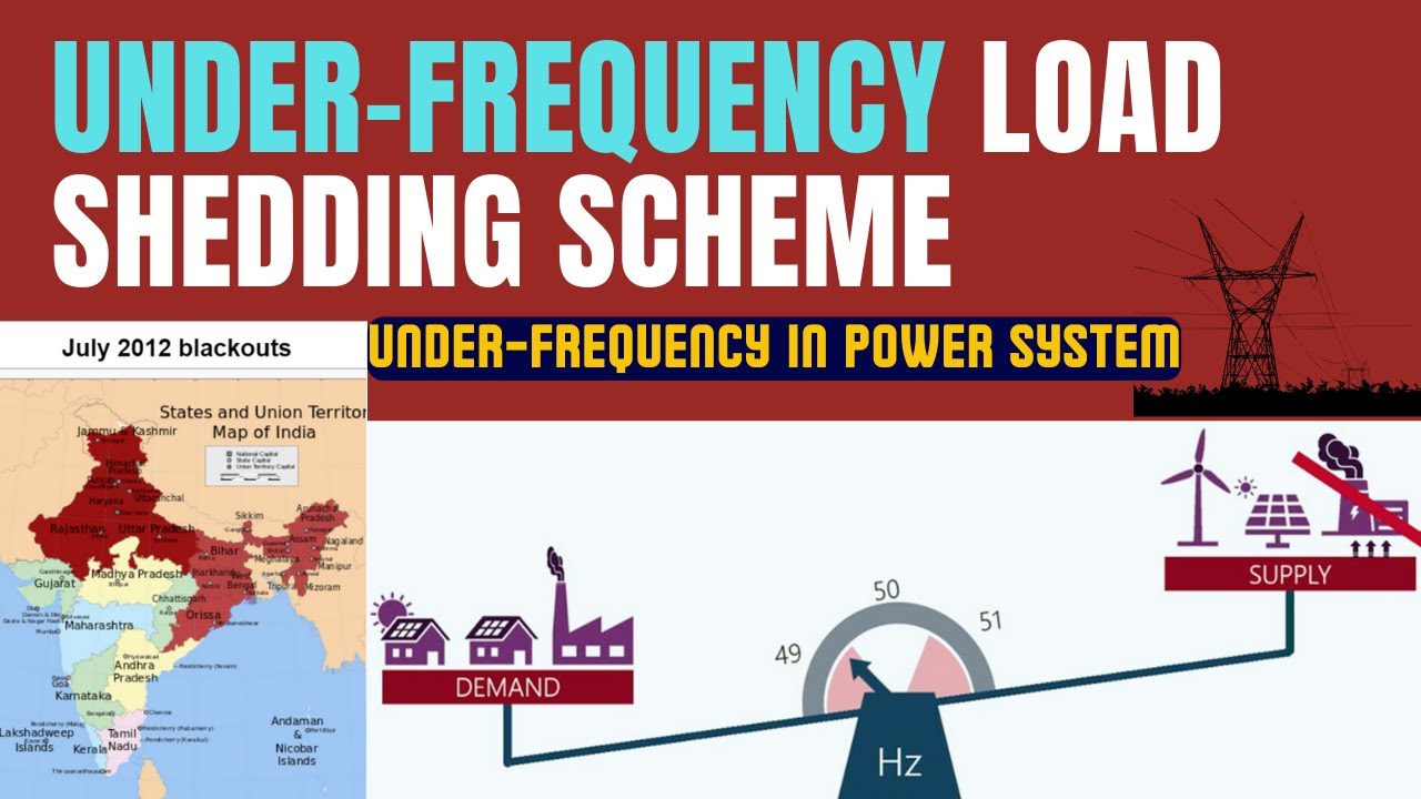 Under Frequency Load Shedding Scheme| Under Frequency in Power System| Grid Blackout