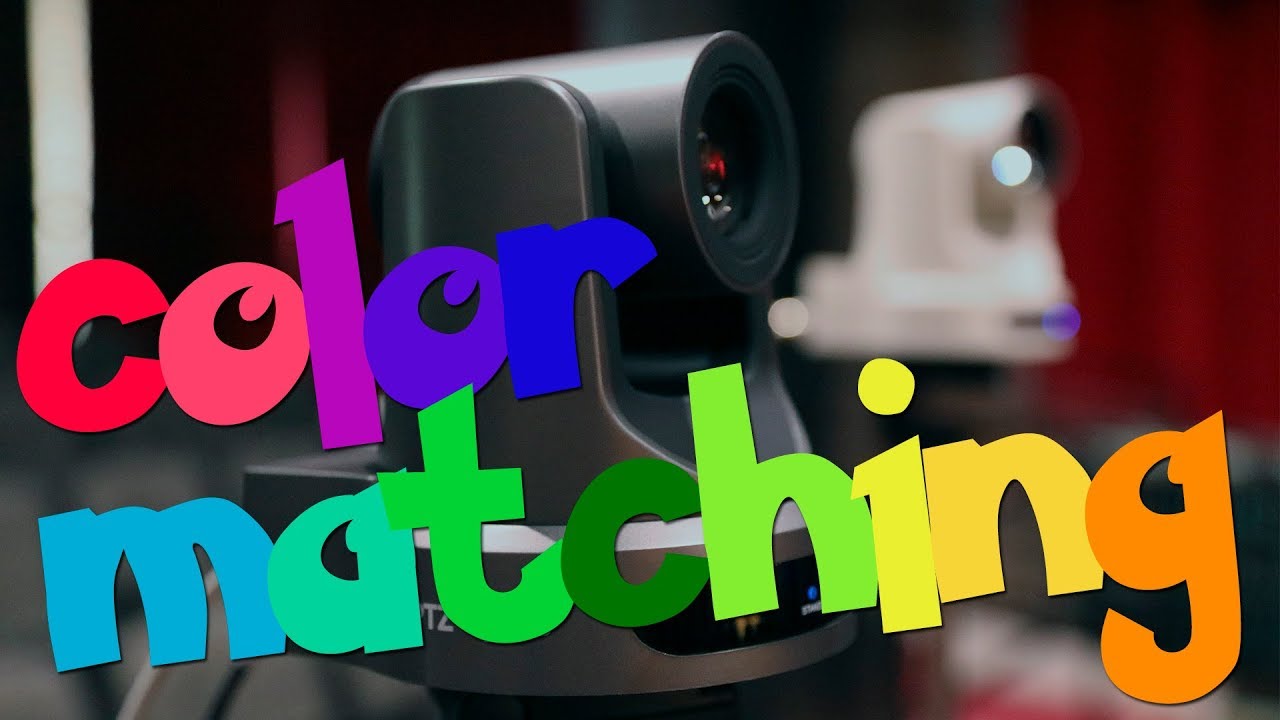 Color Matching Two PTZOptics Cameras