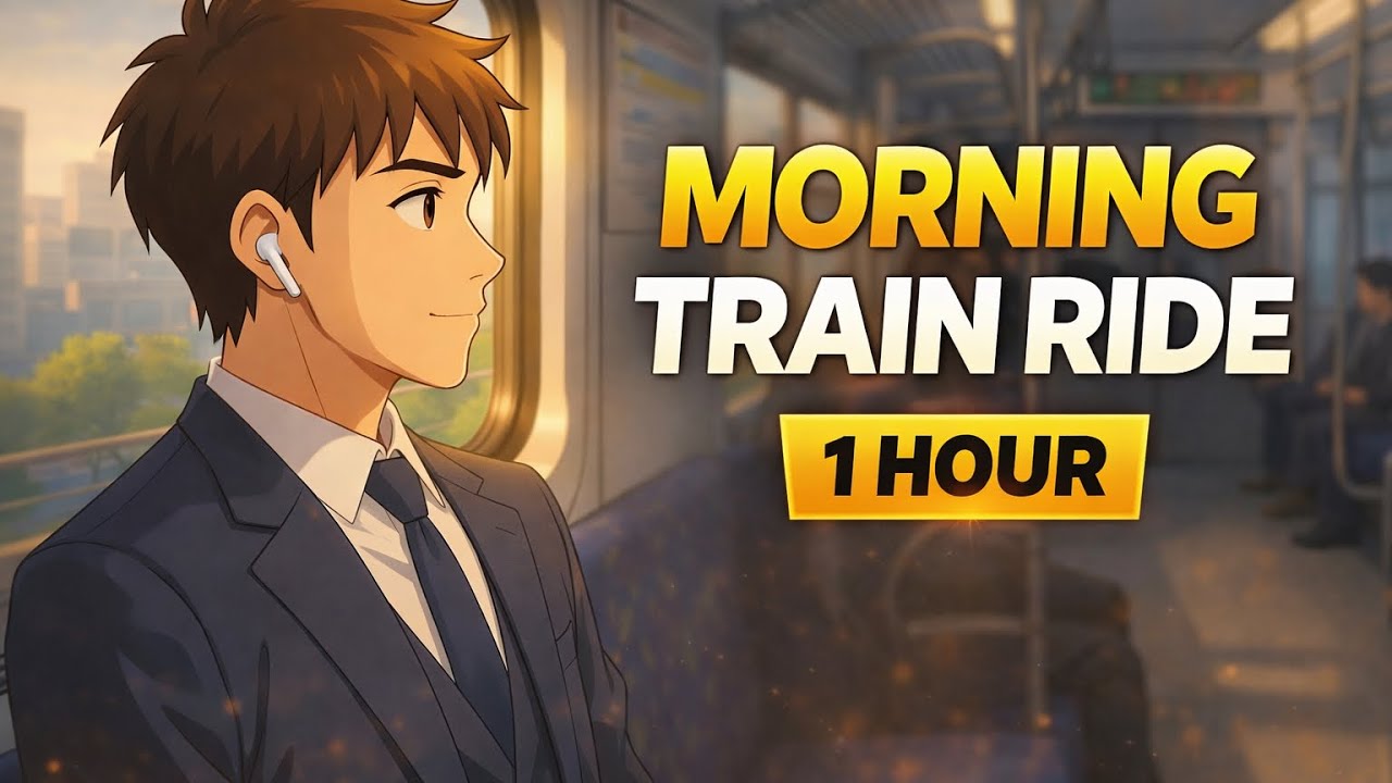 Motivation Focus Music – Morning Train Ride (1 Hour) - From 0 To The Moon