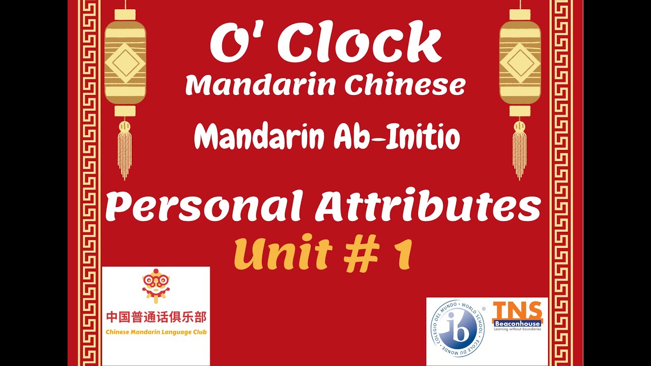 O' Clock in Mandarin Chinese | Lesson with TNS Beaconhouse IB DP 1 Students | Mandarin Ab-Initio