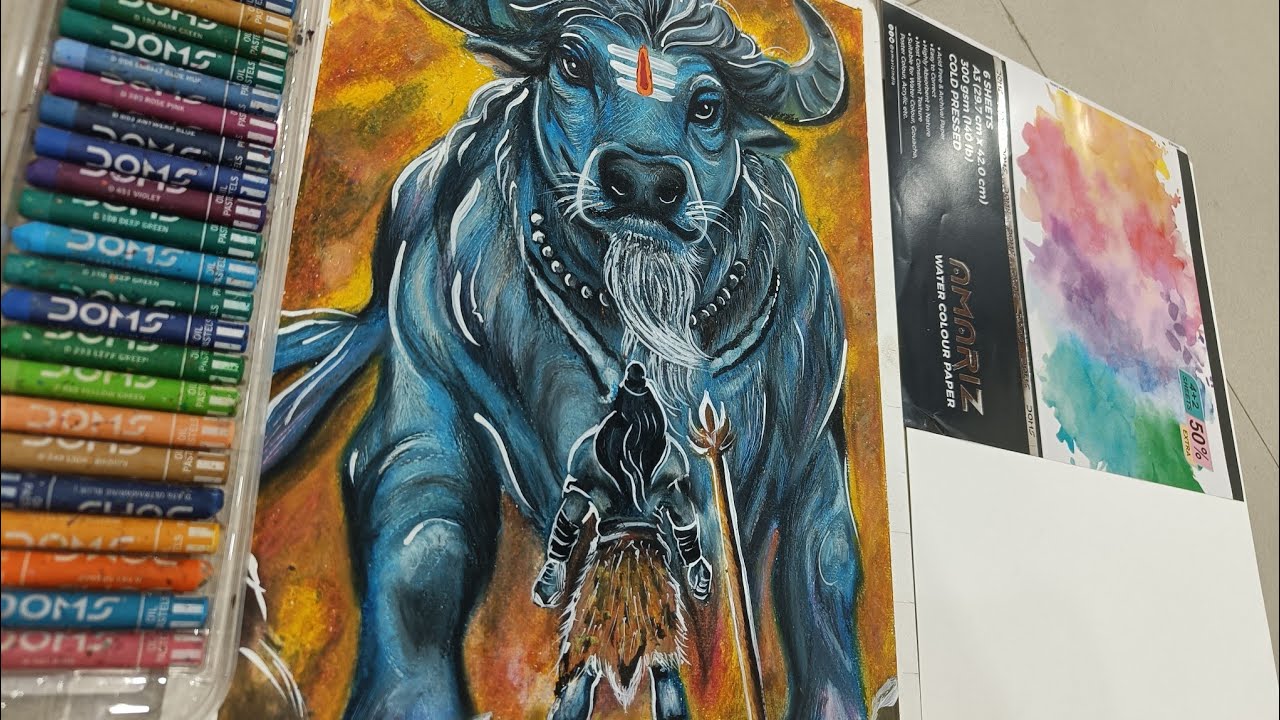 Mahadev painting #art #artist #art #viral 