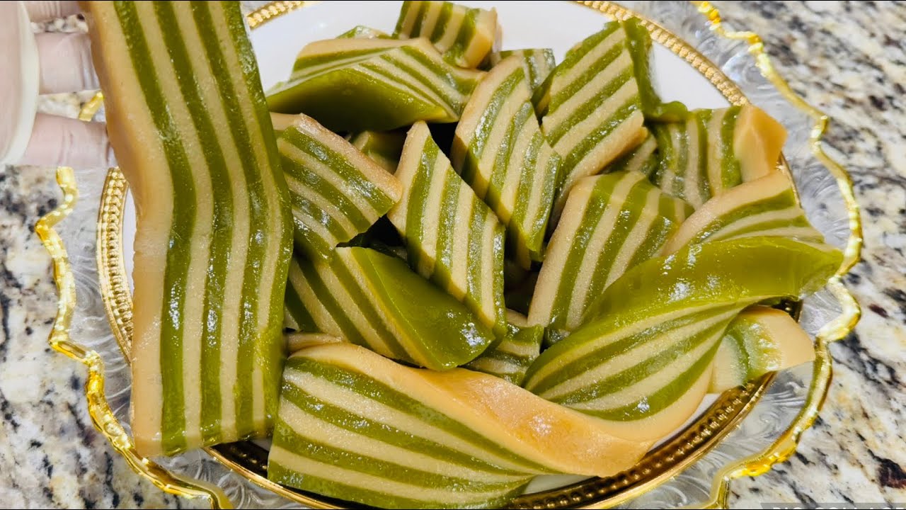 Bánh Da Lợn ĐƯỜNG THỐT NỐT Đâu Xanh Lá Dứa CÁCH PHA BỘT Để 2 & 3 Ngày Vẫn Mềm Dẻo Dai Ngon 