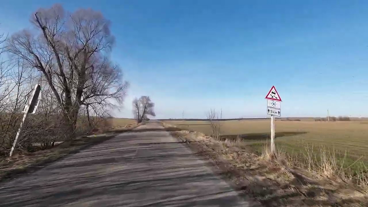 Весняна велоподорож.Зробити коло 🚴навеснi дорогами Сумщини.