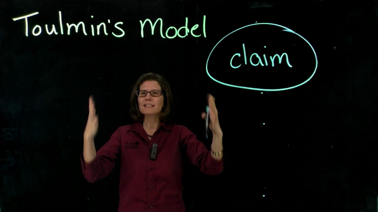 Toulmin Model for Creating an Argument - Dr. Hanlon