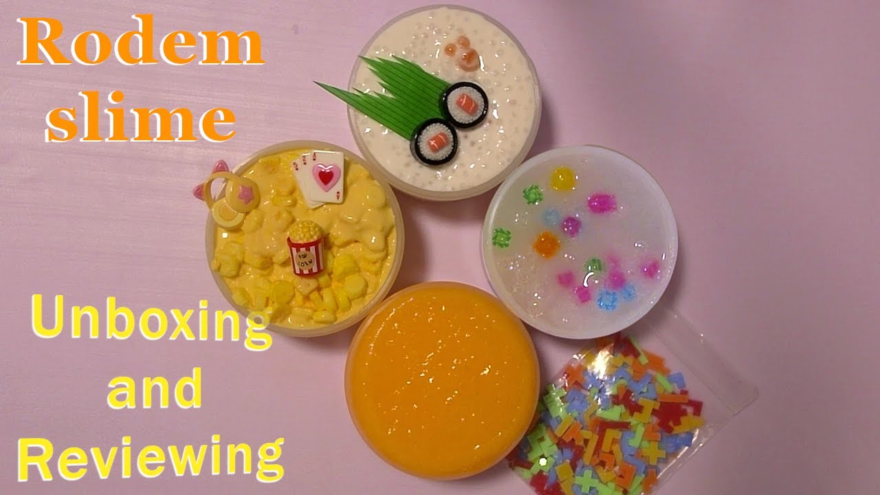 Rodem Slime Unboxing! [Soft Spoken]