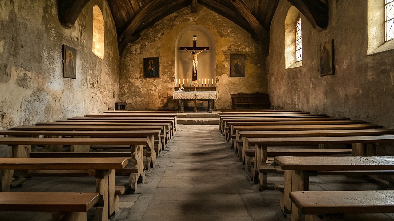 Gregorian Chants in the Monastery | Peaceful Hymns for Prayer