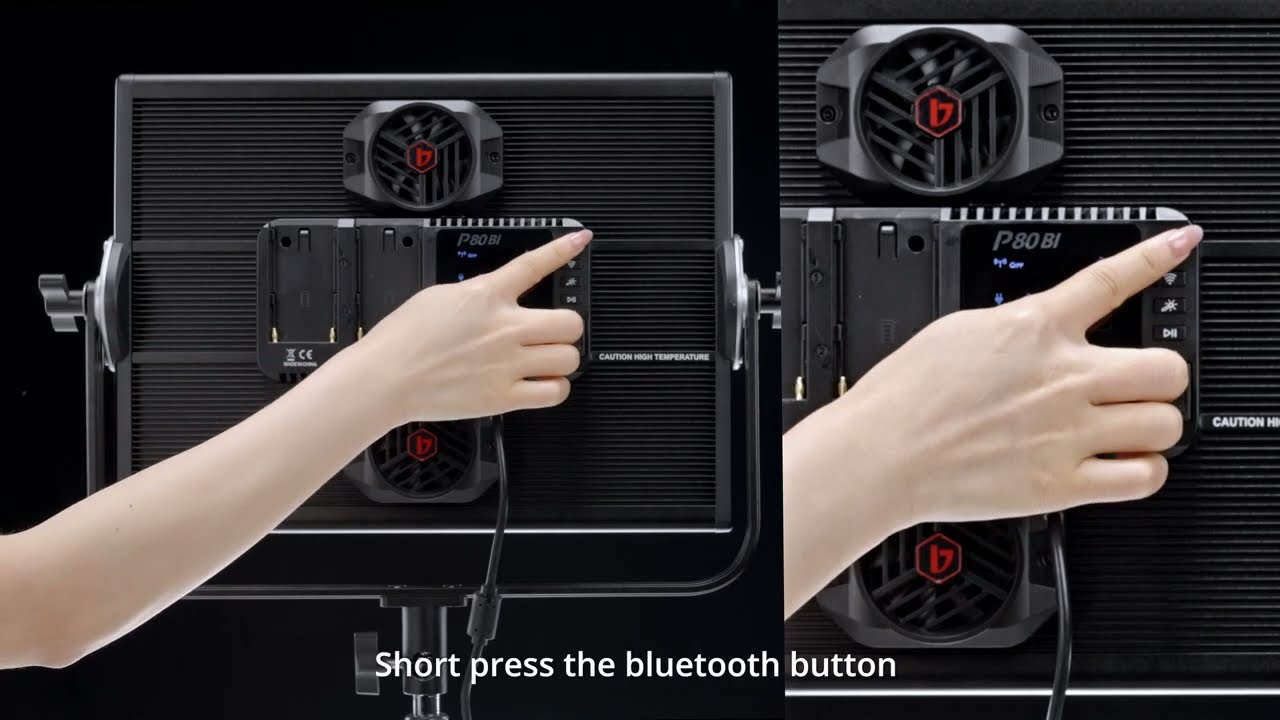 Tutorial für das P80Bi LED-Panel von Jinbei
