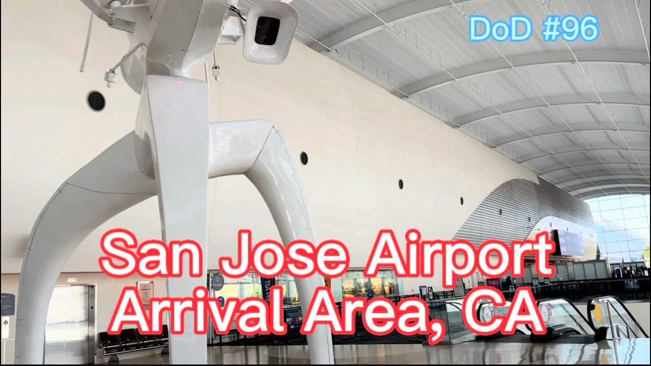 San Jose Airport Arrival Area, CA