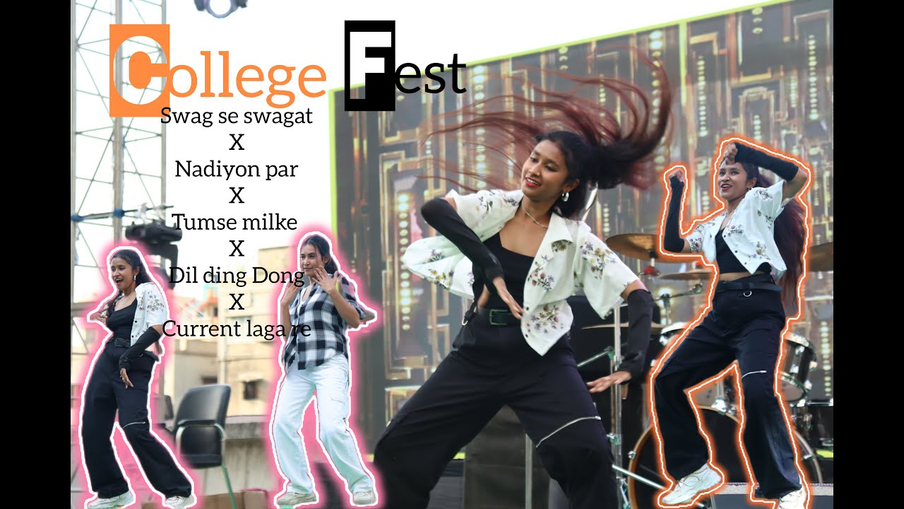 Swag se swagatXNadiyon parXTumse milkeXDil ding dongXCurrent laga re//college fest#svu#like#viral
