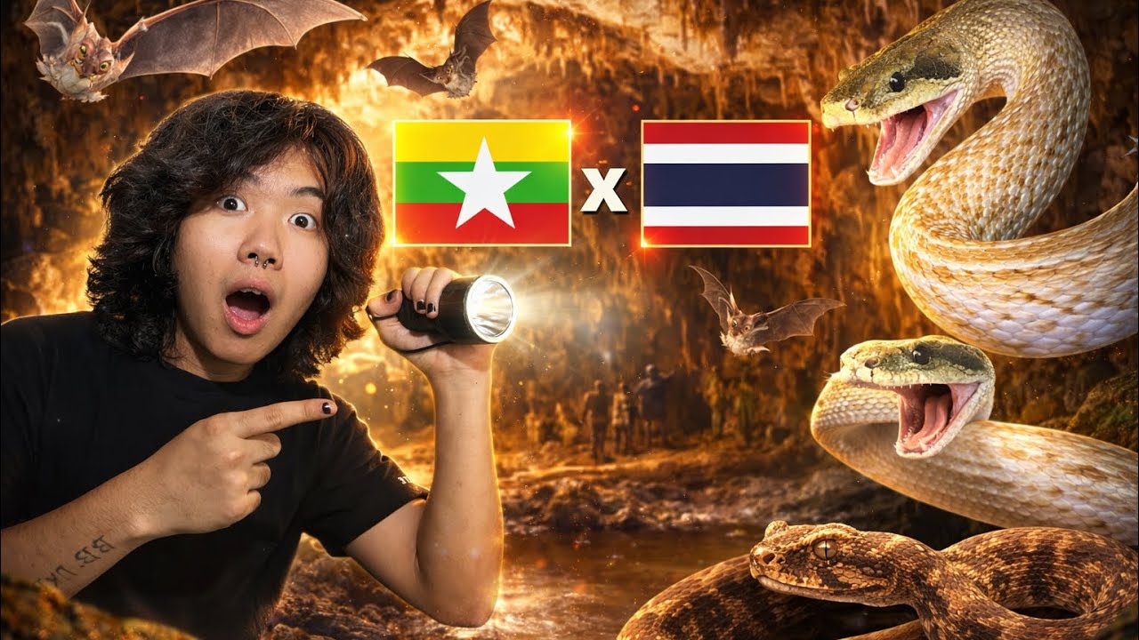 Finding SNAKES in Thailand - Myanmar BORDER | Herping vlog ep.16 🇹🇭 🇲🇲 🐍