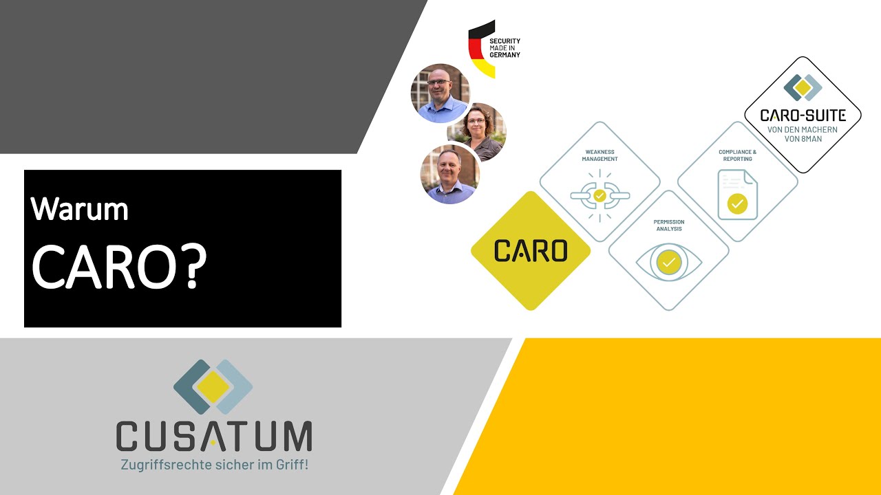 Warum benötigen IT-Administrator die CARO? | CARO-Suite | Techtalk