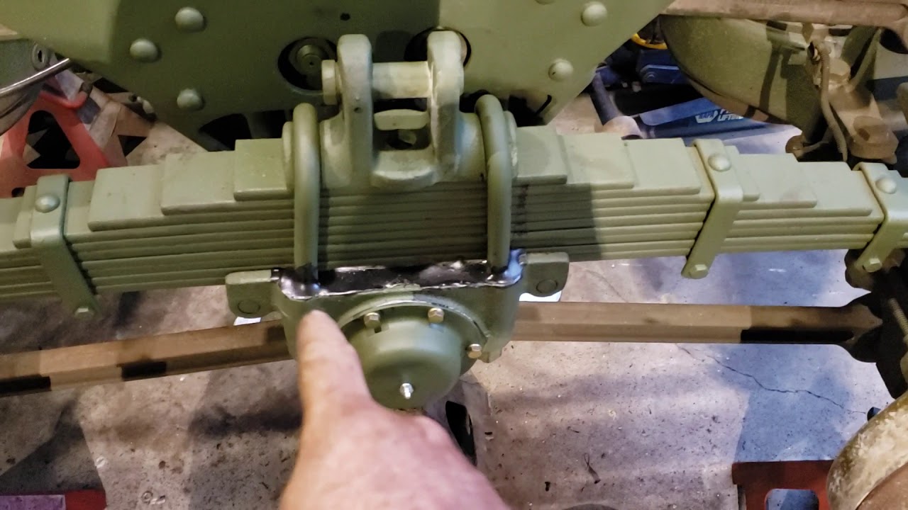 M35 Rear suspension corrosion mitigation