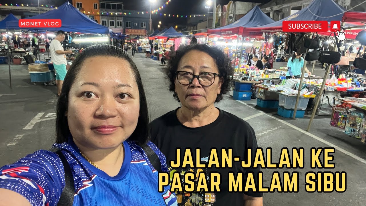 🔴 Terkini ‼️ || Keadaan Pasar Malam Sibu Yang Mengejutkan