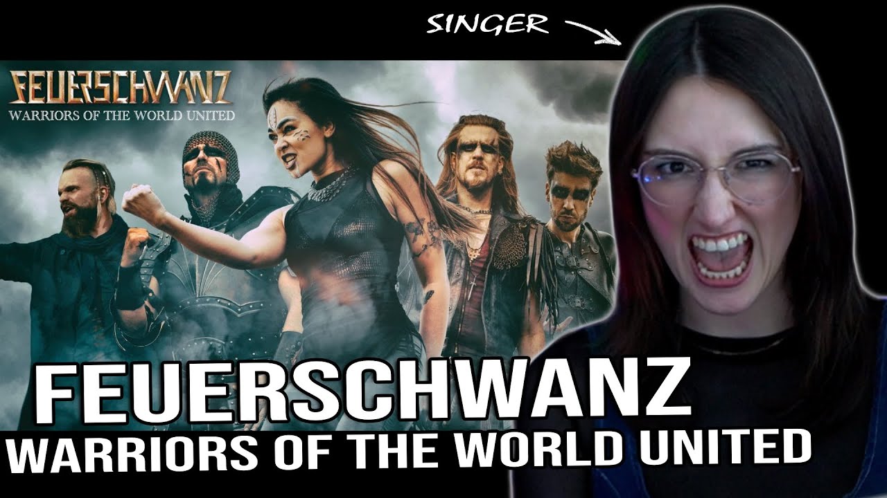 Heartwarming! I FEUERSCHWANZ - Warriors Of The World United I Singer Reacts I
