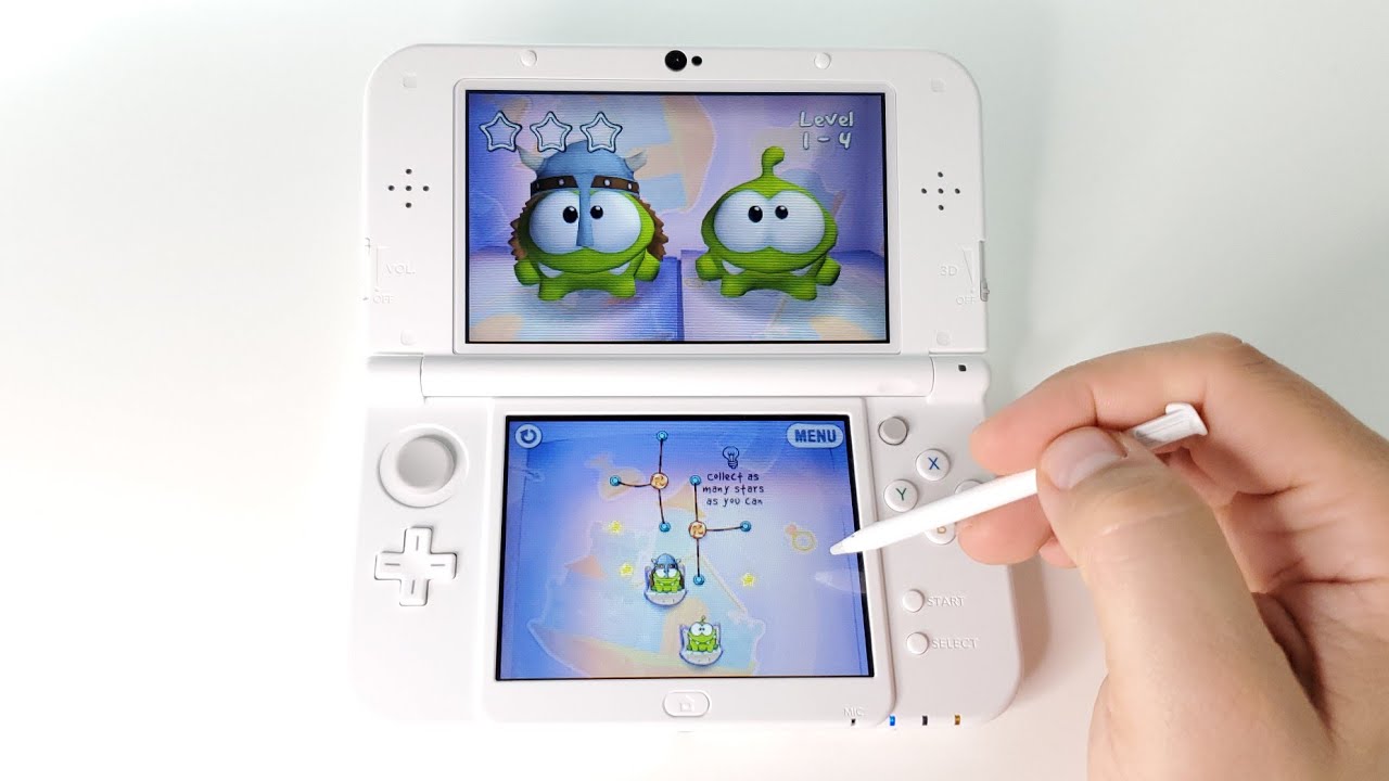 Cut the Rope: Triple Treat | Cut the Rope: Experiments | Cut the Rope: Time Travel | 3DSXL