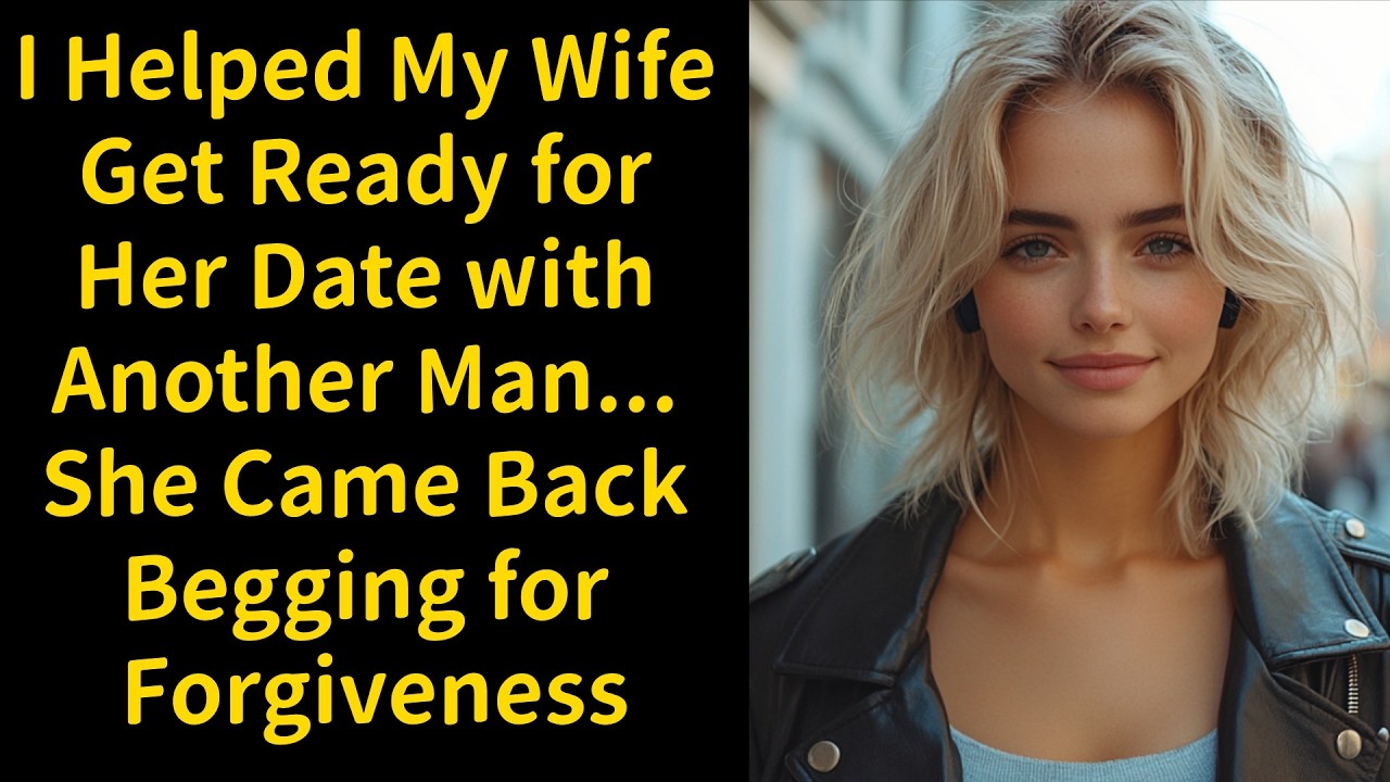 I Helped My Wife Get Ready for Her Date with Another Man... She Came Back Begging for Forgiveness