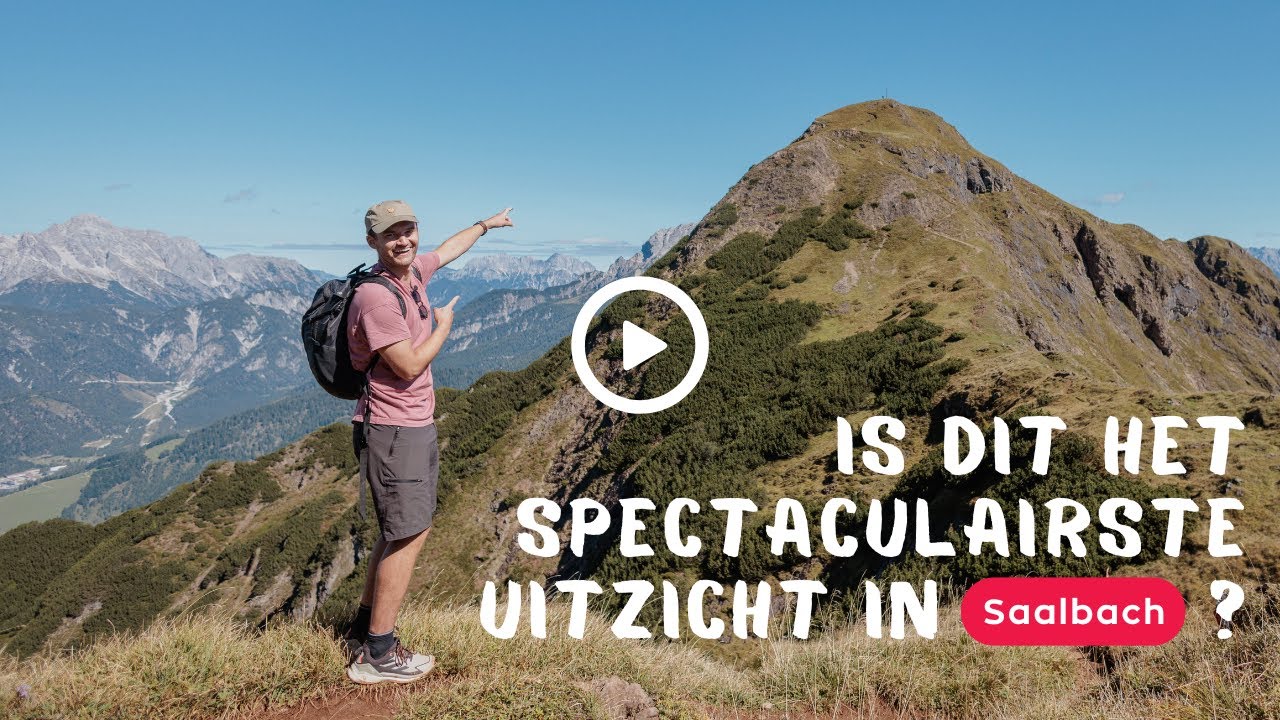 Is dit het spectaculairste uitzicht in Saalbach? Beklimming van de Spielberghorn te voet en te fiets
