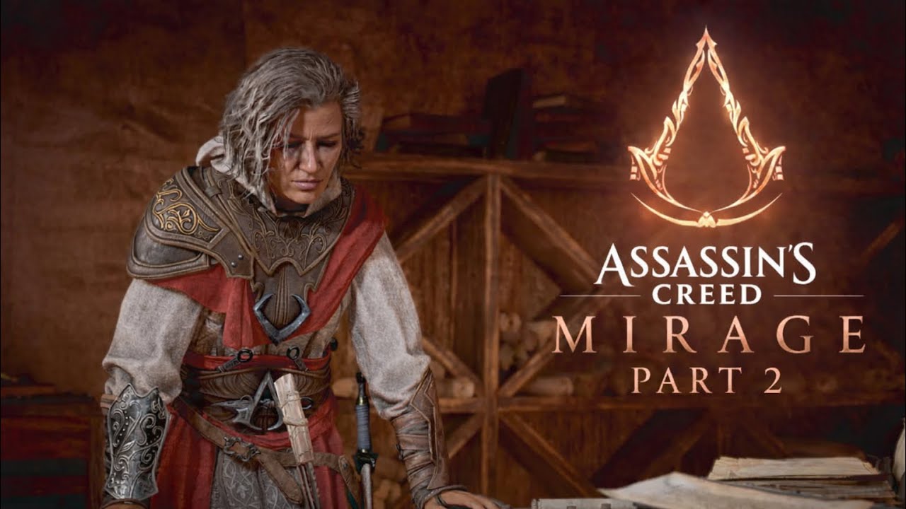 FIRST PLAYTHROUGH - ASSASSINS CREED MIRAGE (FOLLOW ON TWITCH)
