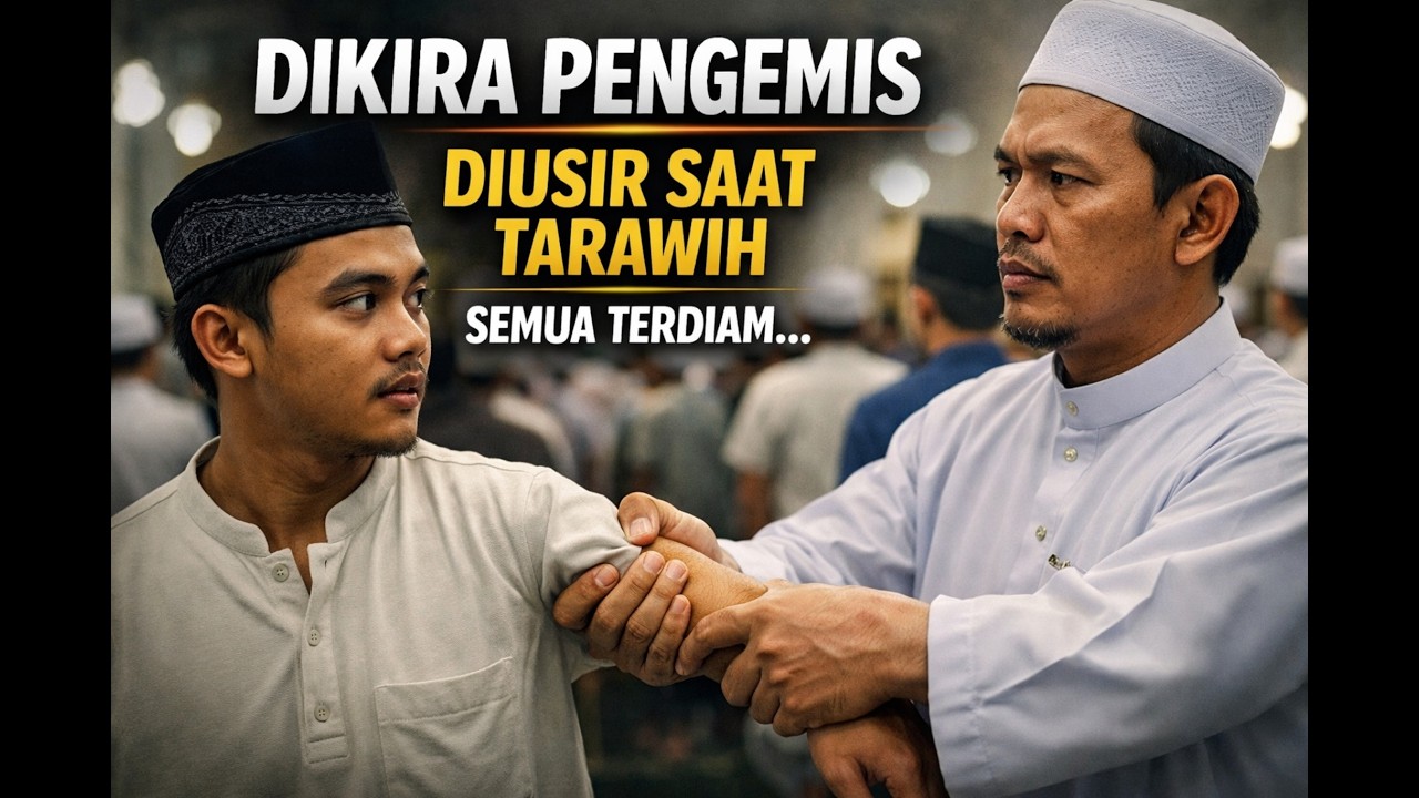 Dikira Pengemis, Santri Ditarik Keluar Saat Tarawih… Tak Ada yang Menyangka Siapa Datang Setelahnya