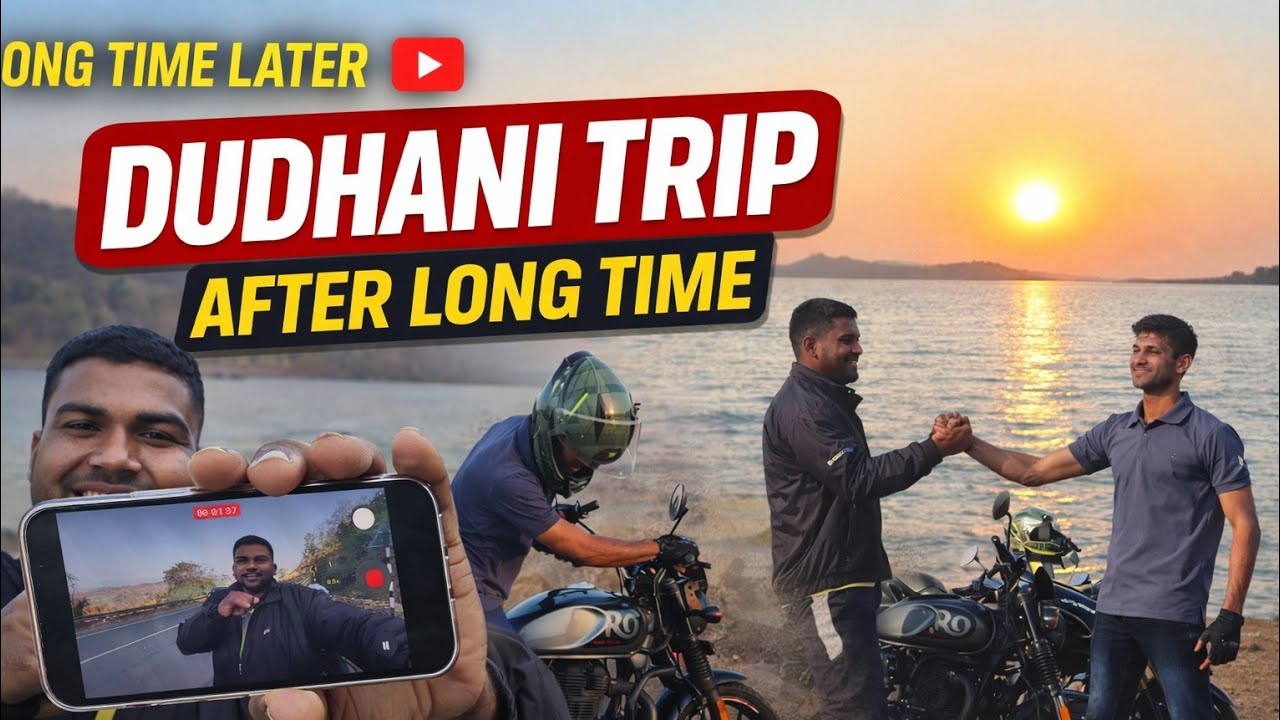 Dudhani trip after long time #dudhani #trip #fun 
