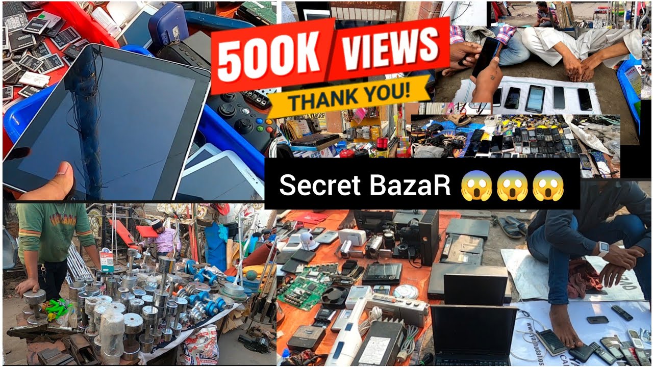 Hyderabad chor bazaar | chor bazaar hyderabad Cheapest Mobile, TV, Bike & Electronics Market