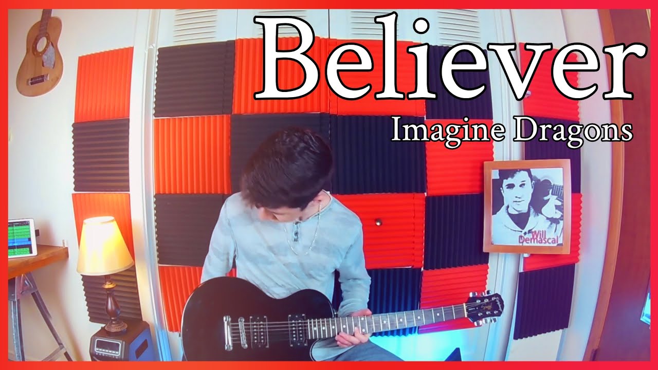 Believer - Imagine Dragons - Electric Guitar Cover (JensJulius Tejlgaard)