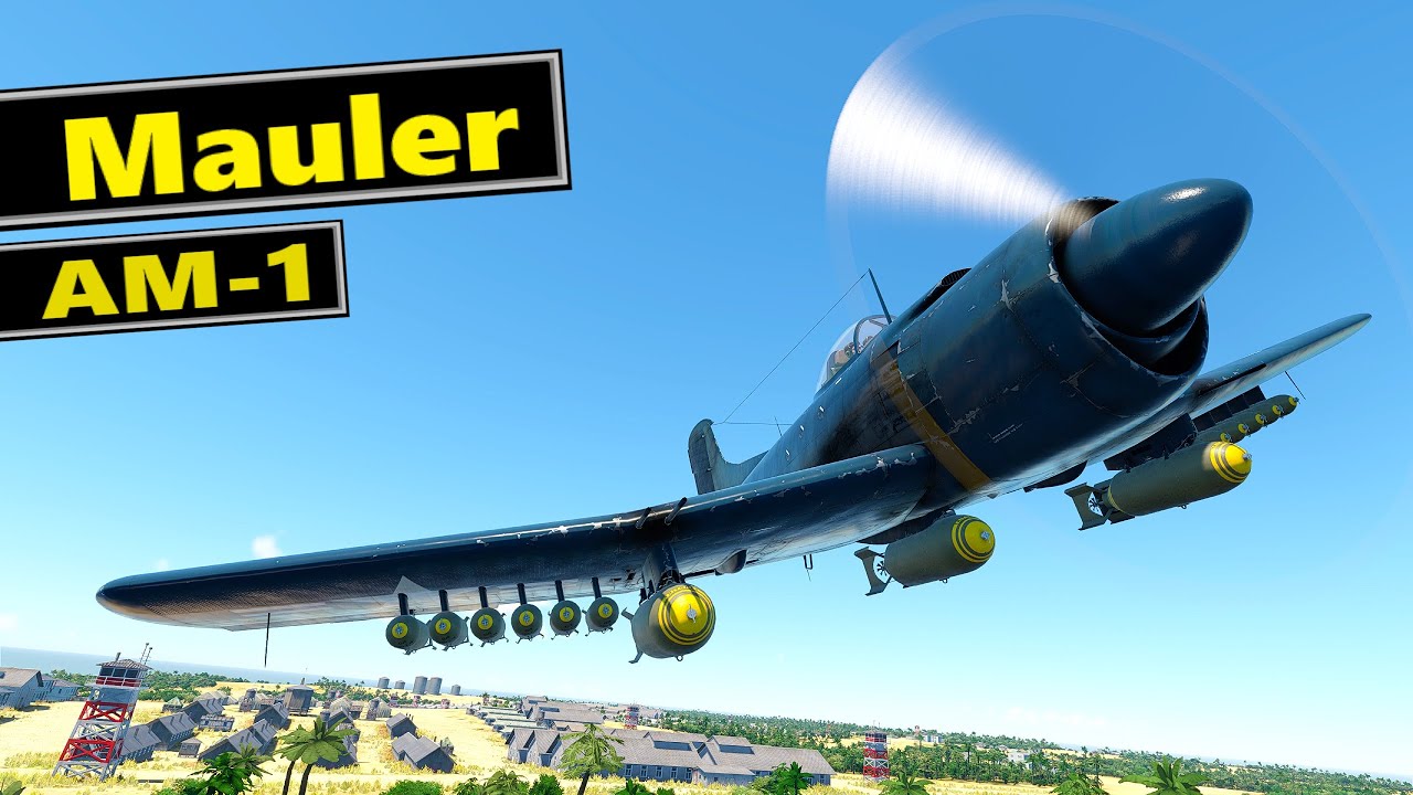 Extremely HEAVY bomb loadout  (4830kg) ▶️ AM-1 Mauler