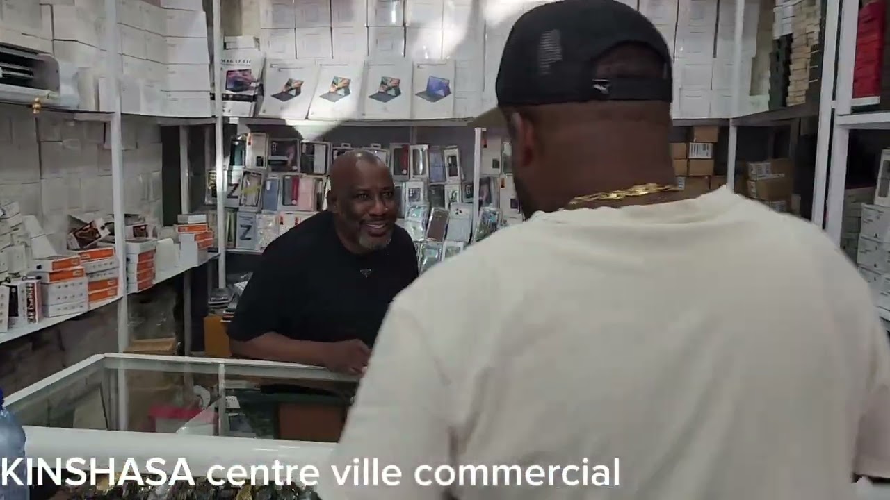 KINSHASA centre ville commercial