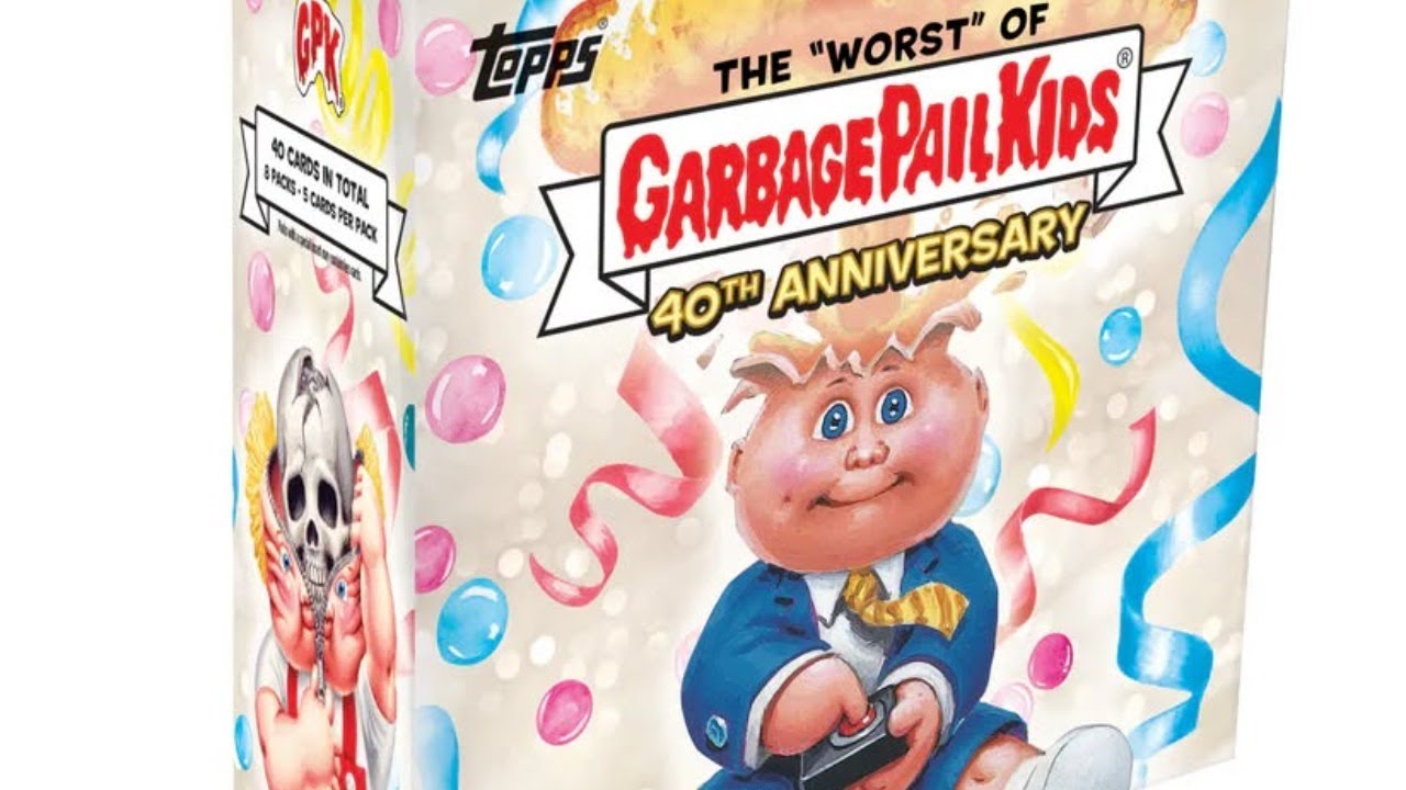 2025 Garbage Pal Kids 40th Anniversary 'the Worst of GPK' Sealed Case Break #3 of 5