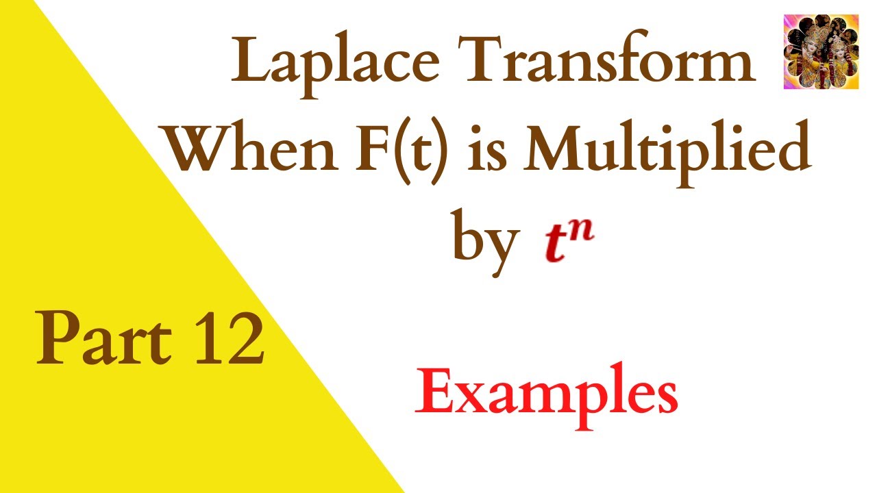 Laplace Transform:: multiplication by t || Examples of Multiplication by t^n #Laplacetransform