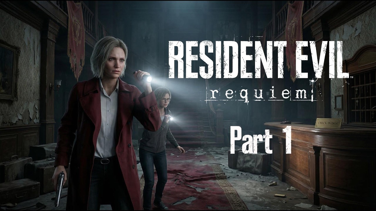 First Time Playing RESIDENT EVIL REQUIEM | Part 1 - Pure Blind Run
