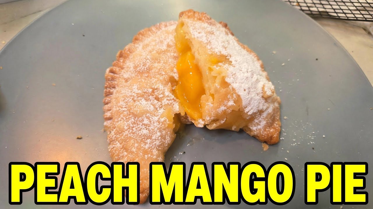 Peach mango pie ala Jollibee