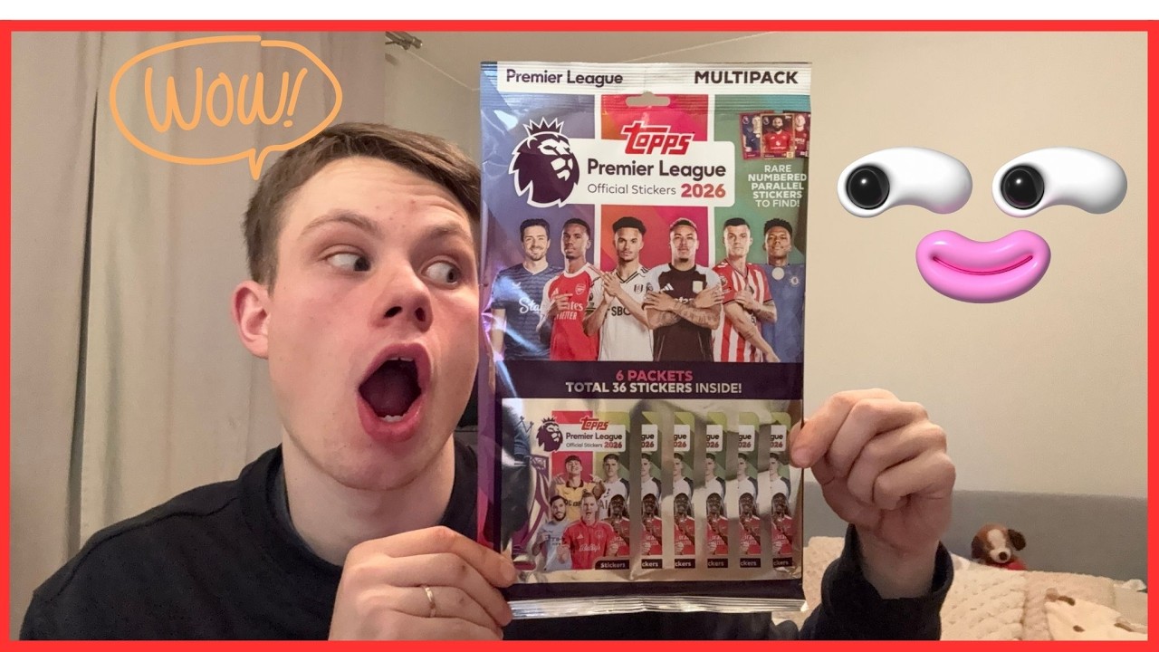 🔥 PREMIERA! Otwieram Multipack 🏆 Premier League 2026 od Topps – Co Trafiłem?!