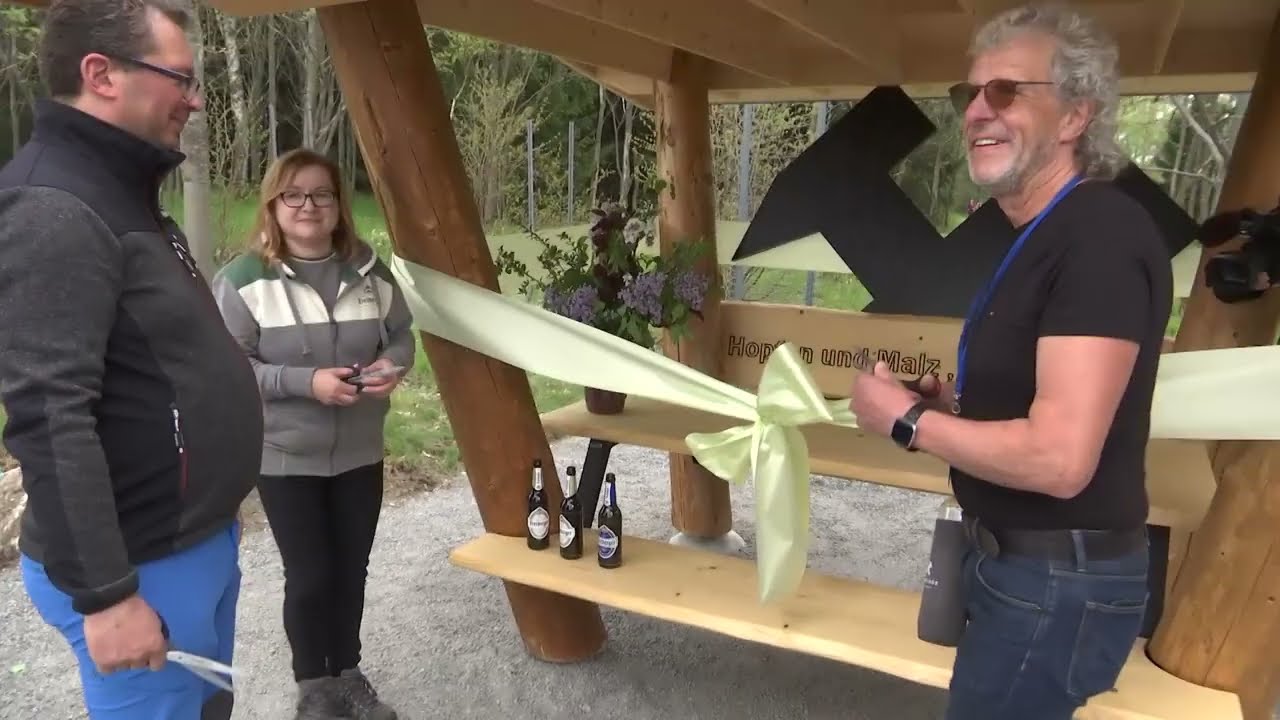 Freiberger Schutzhütte bei Jöhstadt errichtet