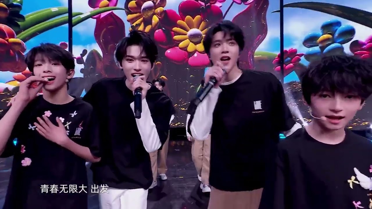 【TNT时代少年团 宋亚轩】时隔五年！时代少年团与师弟再度带来《街舞少年》in 2025TF家族新年音乐会《热爱》|| 1080HD