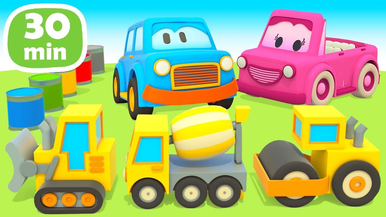 Unsere Cartoons mit schlauen Autos – 30-minütige Kompilation für Kinder