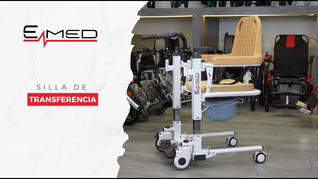 ¿Cómo usar la silla de transferencia EMED? | Guía completa paso a paso