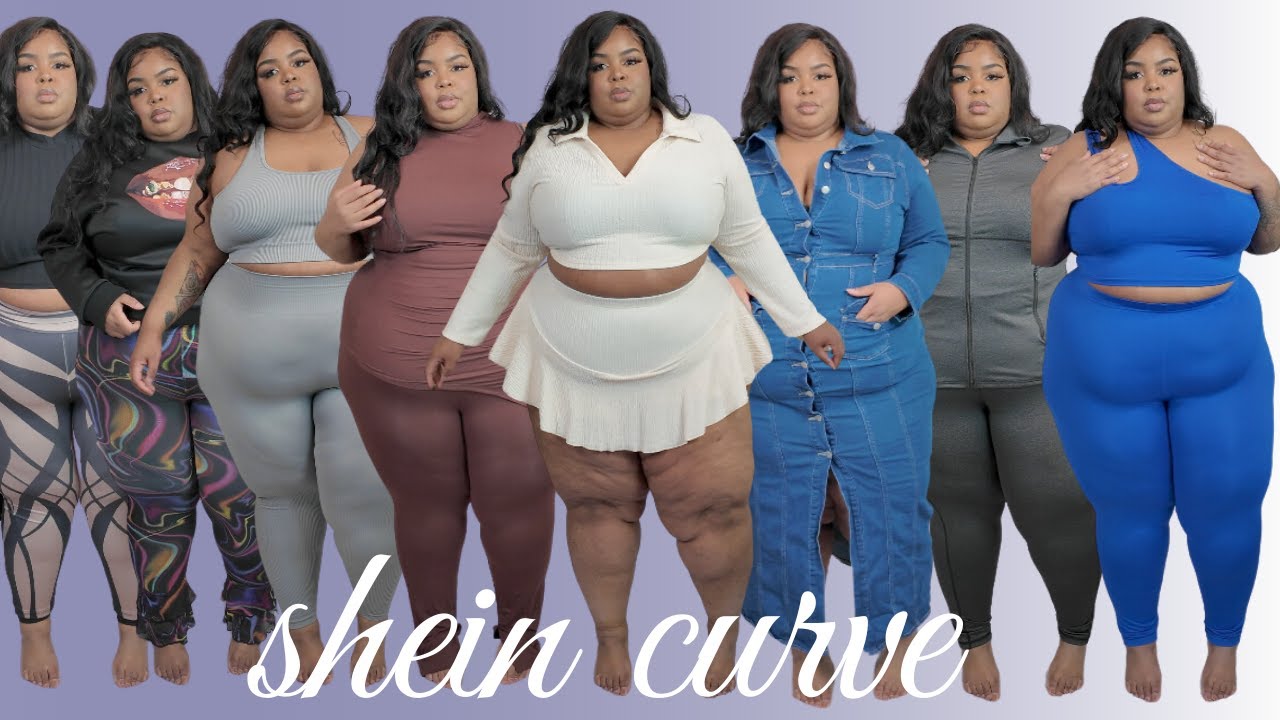 Fall/Winter SHEIN Curve 4X Try On Haul | Activewear, Sets, Basics & More! | Plus Size