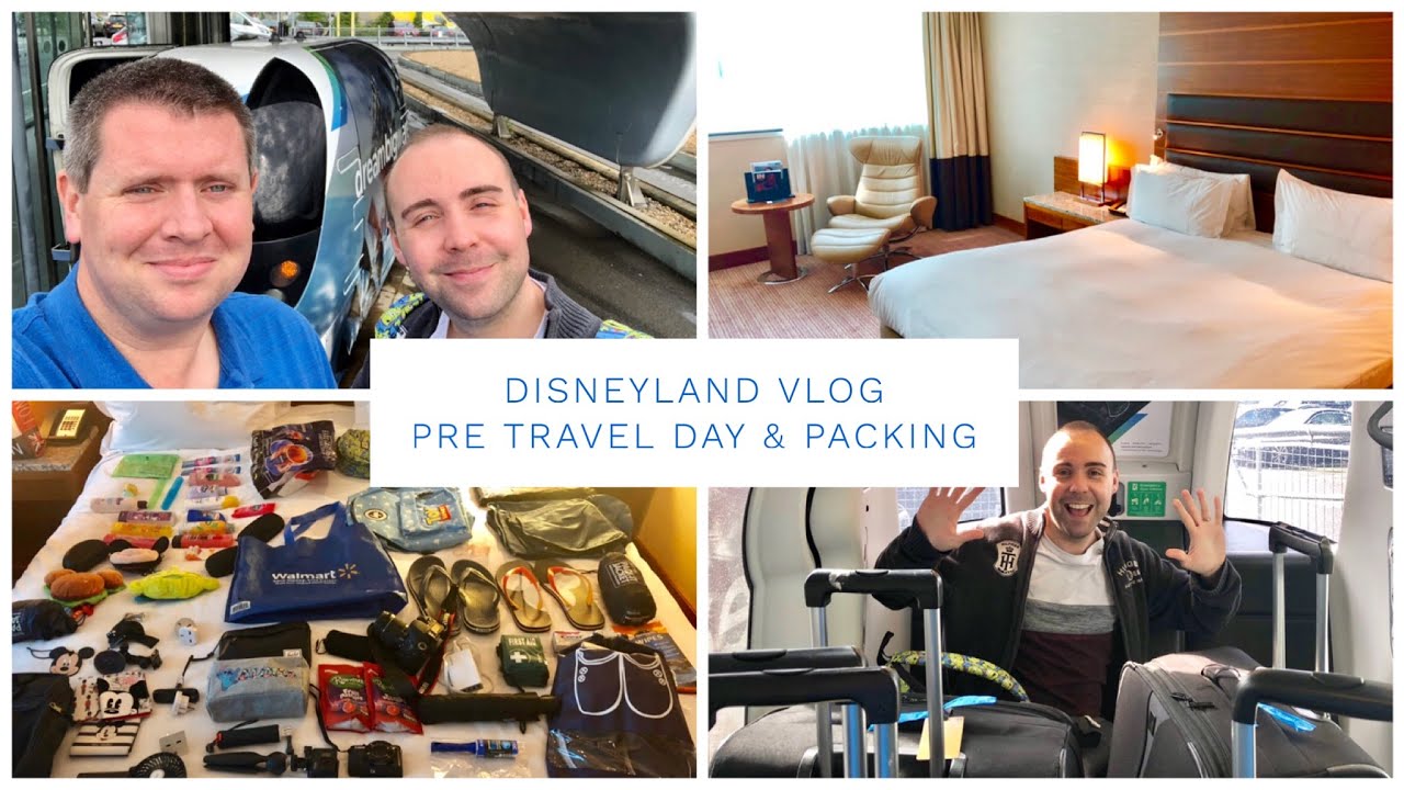 Disneyland California Vlog - May 2019 - Pre Travel Day & Packing Vlog