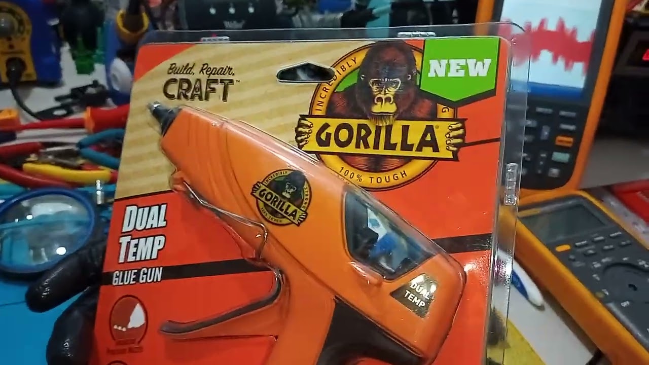 🙉 GORILLA. Pistola de Silicón VID1. Presentación de Producto, Análisis de sus Funciones, Veamos, 🚭♿🎩