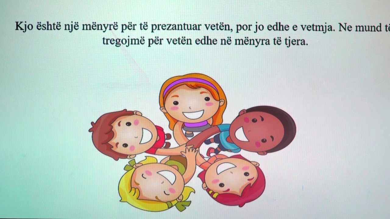 3 5 001- Java e parë - Shoqëria dhe mjedisi - Unë jam