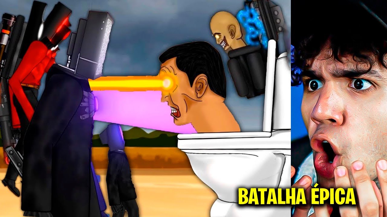 SKIBIDI TOILETS vs TV MAN vs SPEAKER MAN vs CAMERA MAN!